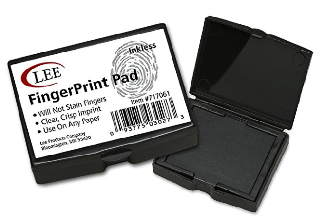 How to take fingerprint at home with Lee Inkless Pad