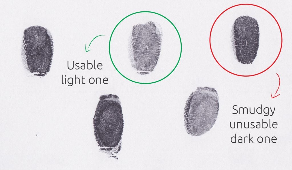 How to take fingerprint for your fingerprint jewelry